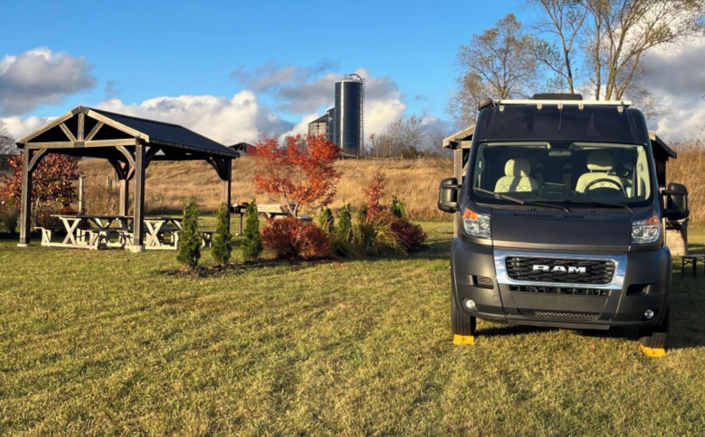 Enceinte de l’hébergement