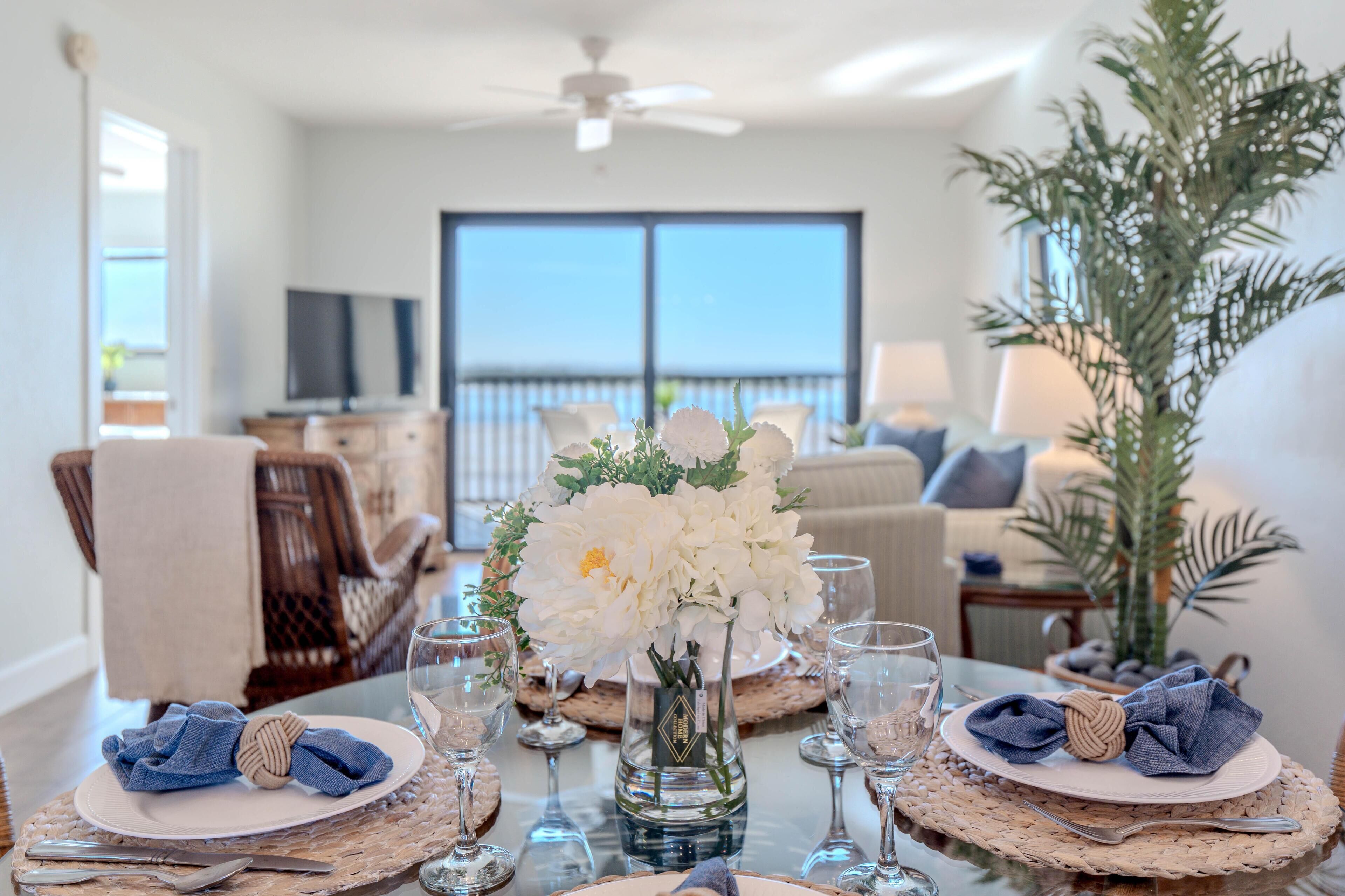 Condo, 1 King Bed with Sofa bed (Carlos Pointe #532) | Living area