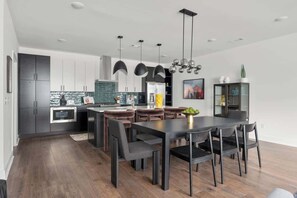 Dining - Stylish 3BR Nash Escape | Hot Tub + Skyline Views! (Nashville)