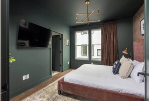 Iron/ironing board, WiFi, bed sheets - Stylish 3BR Nash Escape | Hot Tub + Skyline Views! (Nashville)
