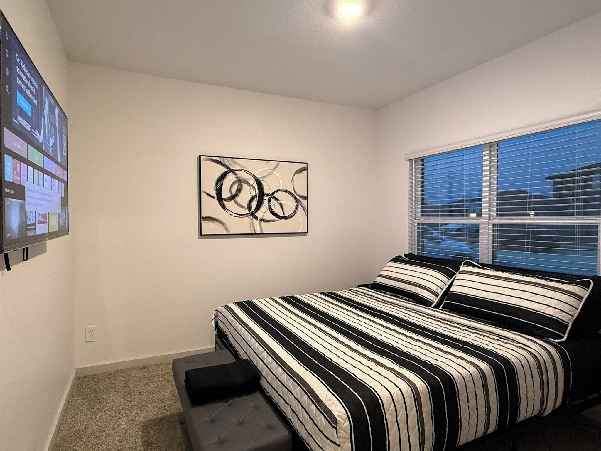 5 habitaciones, tabla de planchar con plancha y wifi gratis 