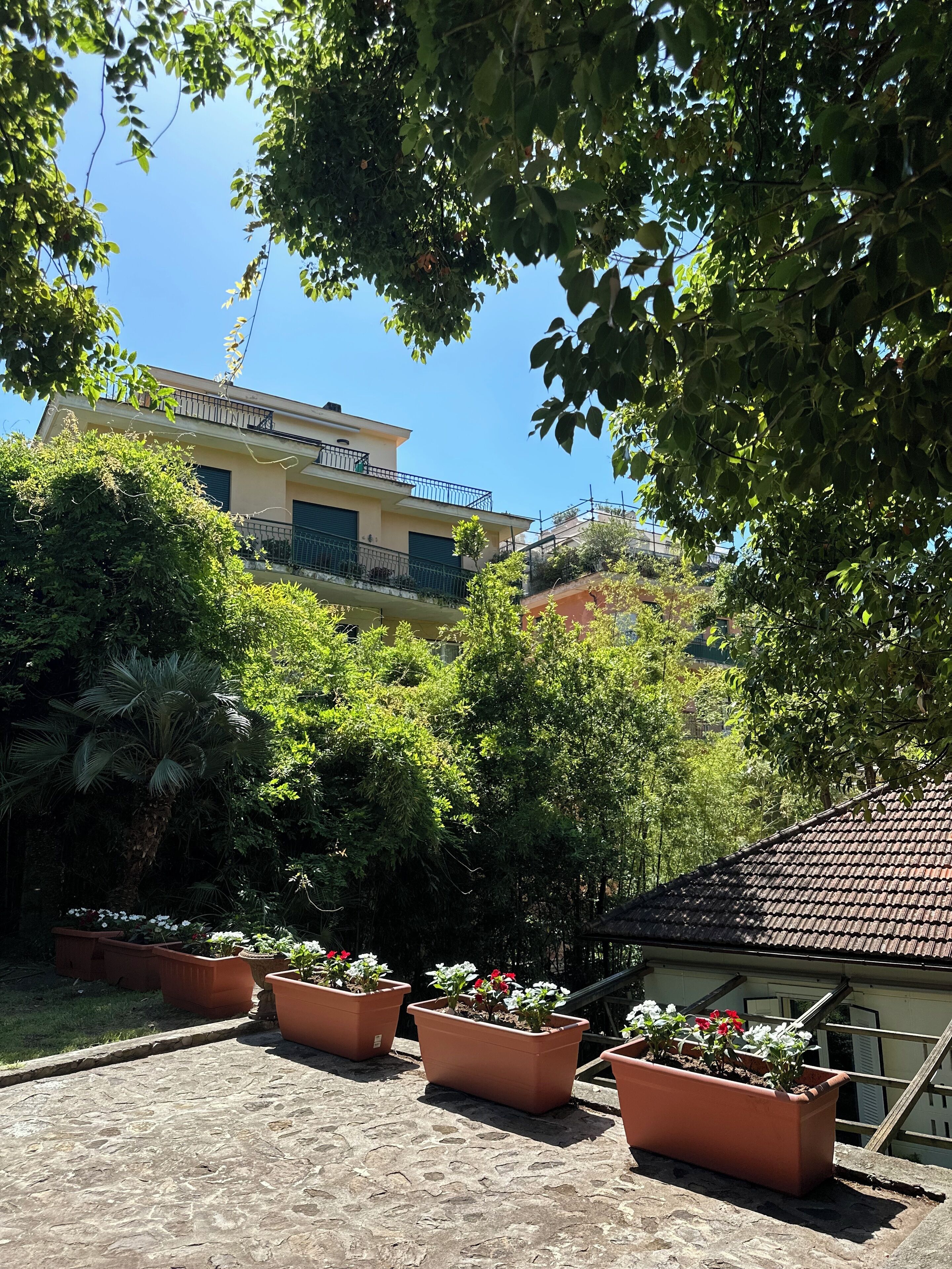 Enceinte de l’hébergement