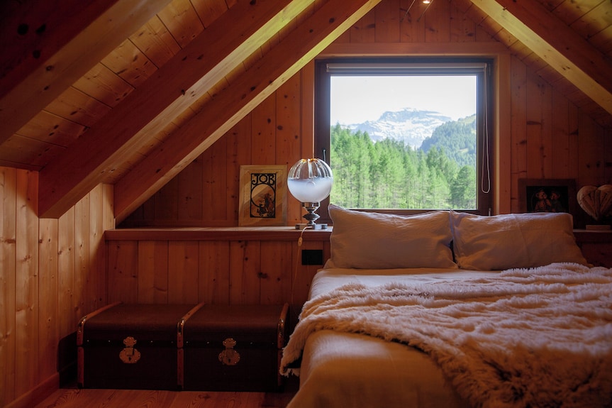 Cozy Typical Chalet With Panoramic Mountain Views, Pets Allowed And Garden - Piëmont