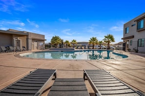 Piscine chauffée