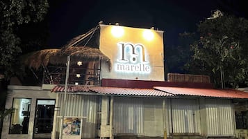 Front of property - evening/night