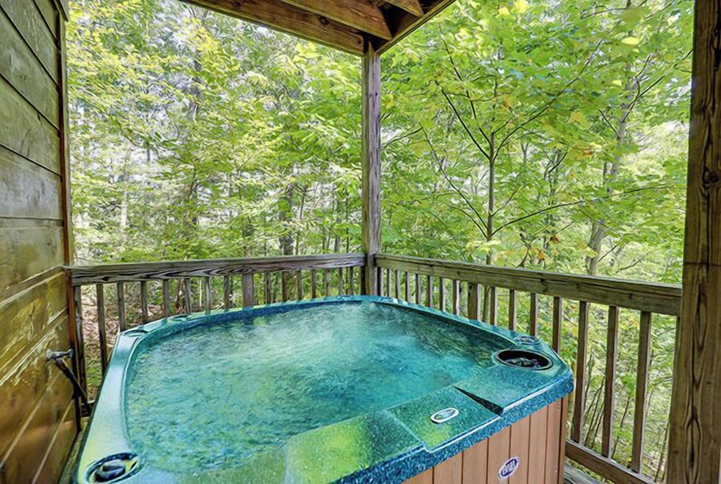 Baignoire à remous extérieure