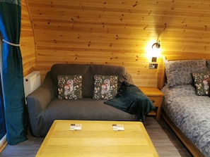 Living area - Lodge 2 (Llanelli)