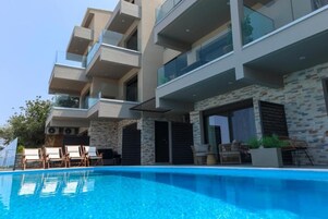 Seasonal outdoor pool