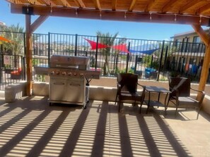Aire de pique-nique/barbecue