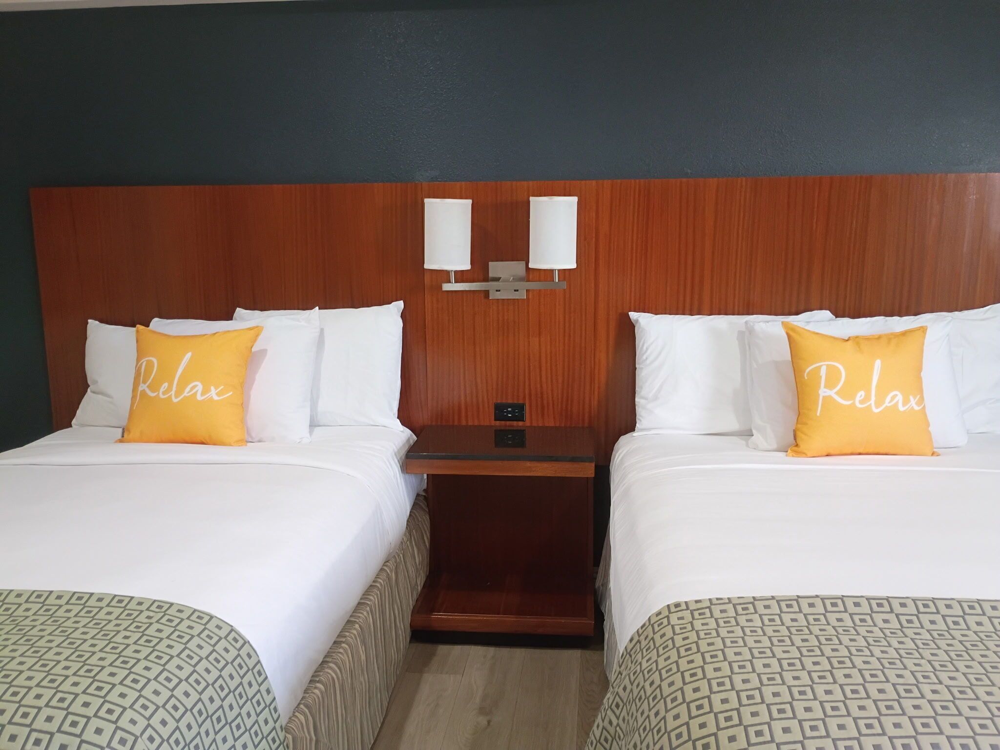 Down duvets, pillow-top beds, iron/ironing board, free WiFi