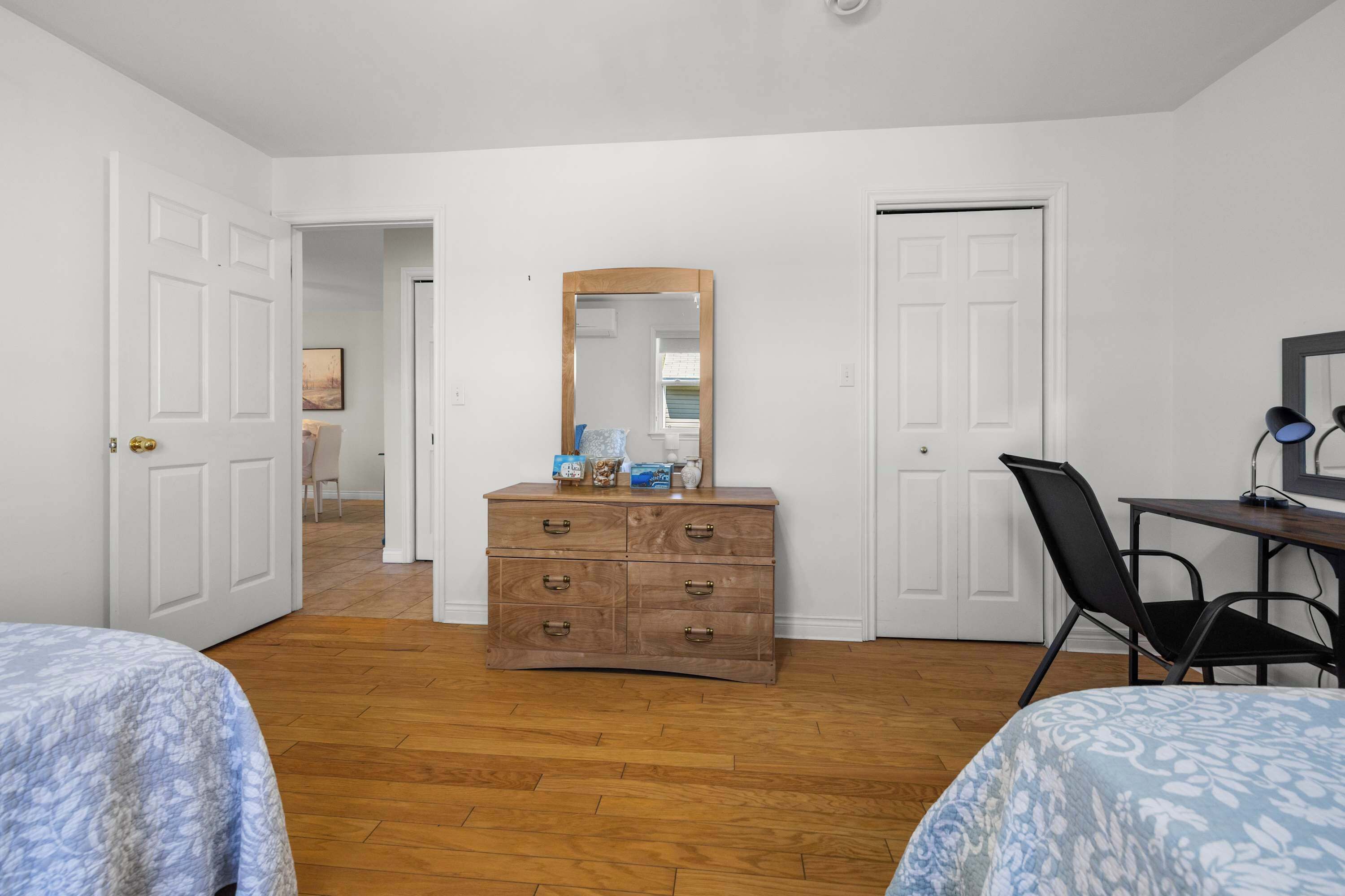 2 bedrooms, iron/ironing board, travel crib, WiFi