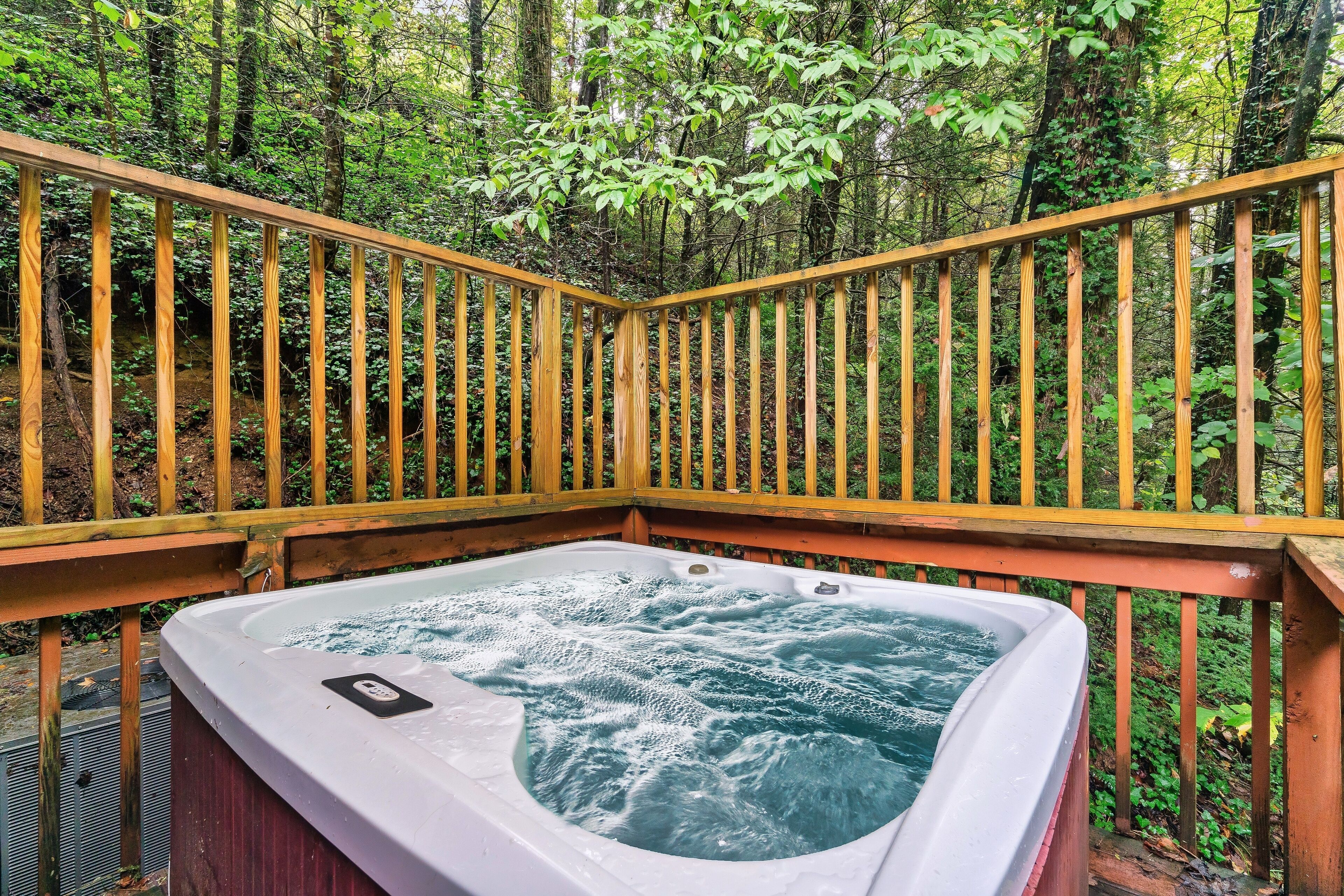 Bain à remous extérieur