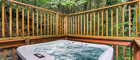 Bain à remous extérieur
