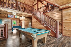 Games room - Spacious Mountain Lodge w/ Pool & Games (Sevierville)