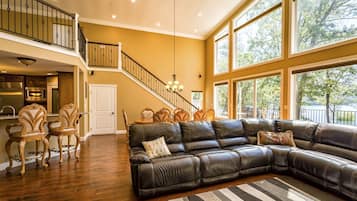 Smart TV, video games, DVD player, books