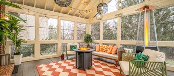 Wright Stay: Hot Tub, Game Room, Sunroom, Fire-Pit