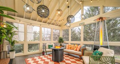 Wright Stay: Hot Tub, Game Room, Sunroom, Fire-Pit