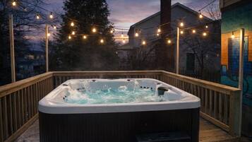 Baignoire à remous extérieure