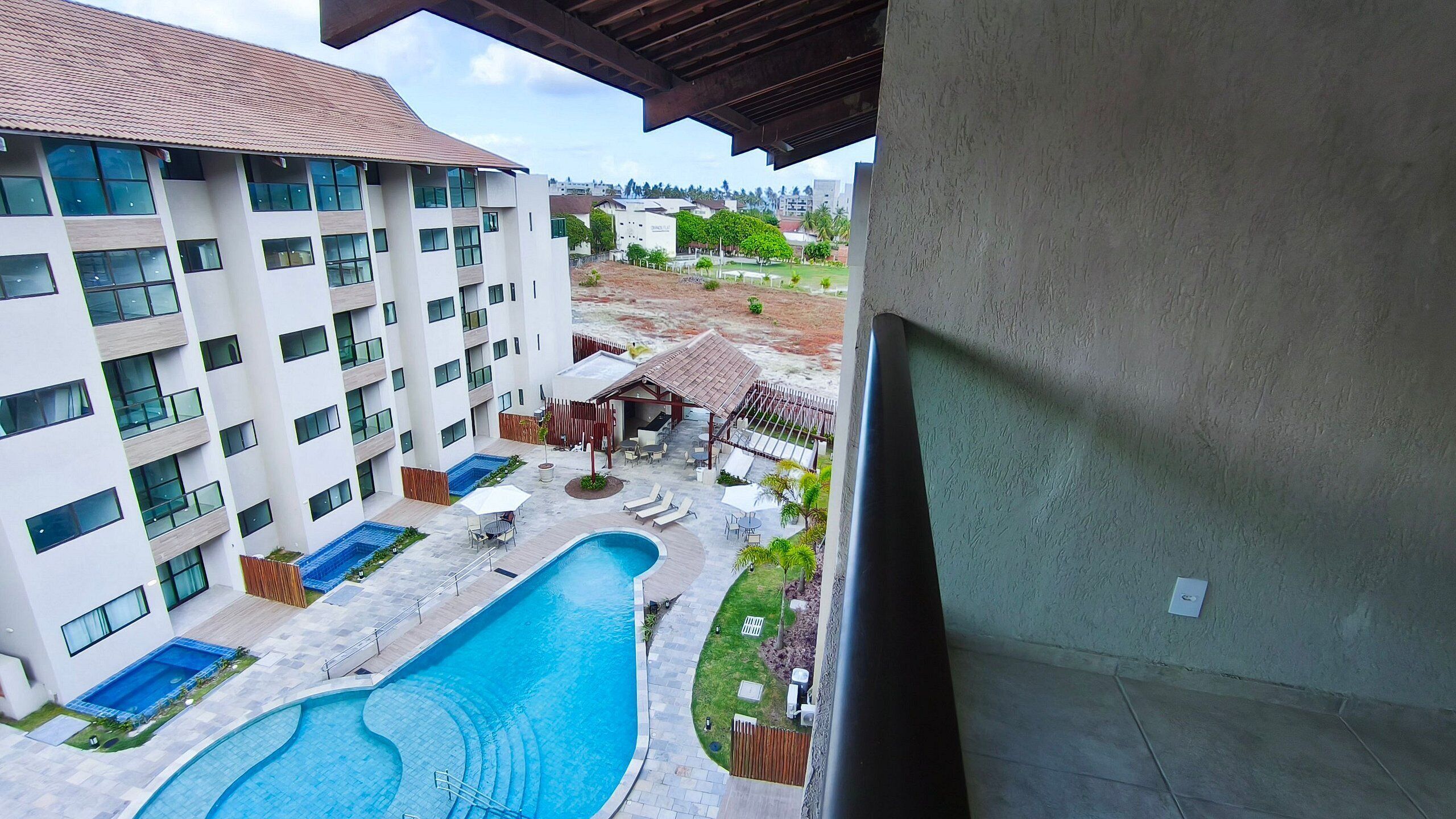 Familienapartment | Balkon