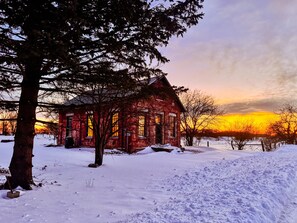 Exterior - The Buck Creek Schoolhouse - your one-room schoolhouse in a quaint rural setting (Urbana)