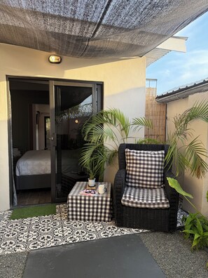 Terrace/patio - Cozy Hideaway near Mambo Beach - Private Garden (Willemstad)