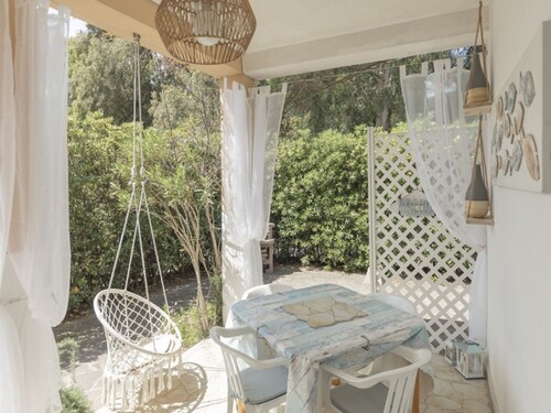 Just steps from Fetovaia Beach