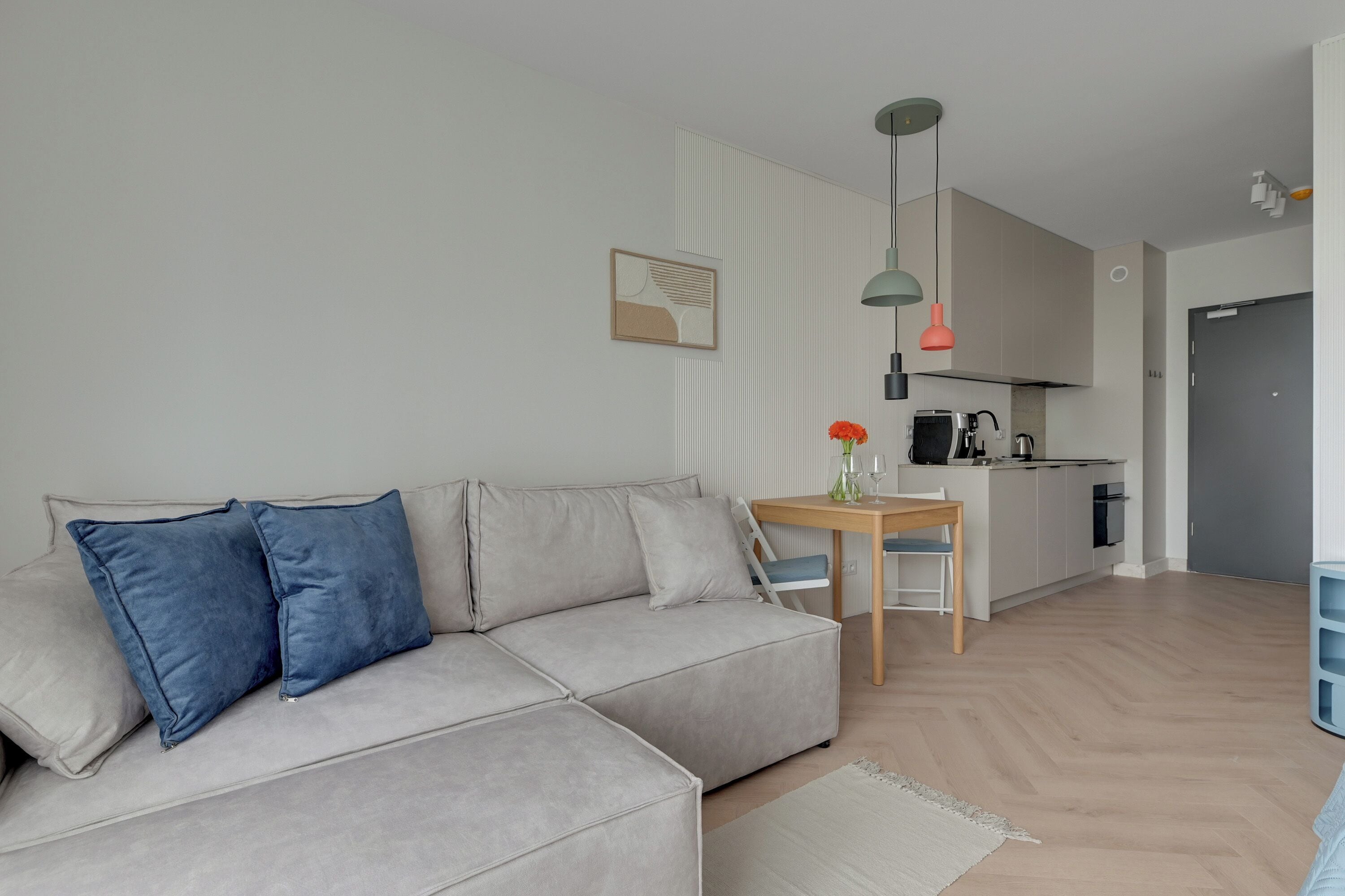 Suite studio Design, balcon | Rideaux d’obscurcissement, fer et planche à repasser