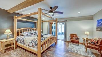 Desk, iron/ironing board, travel crib, WiFi