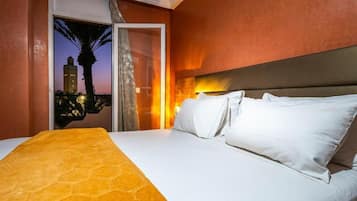 Leilighet, 2 soverom, balkong, byutsikt | Wi-fi (inkludert)