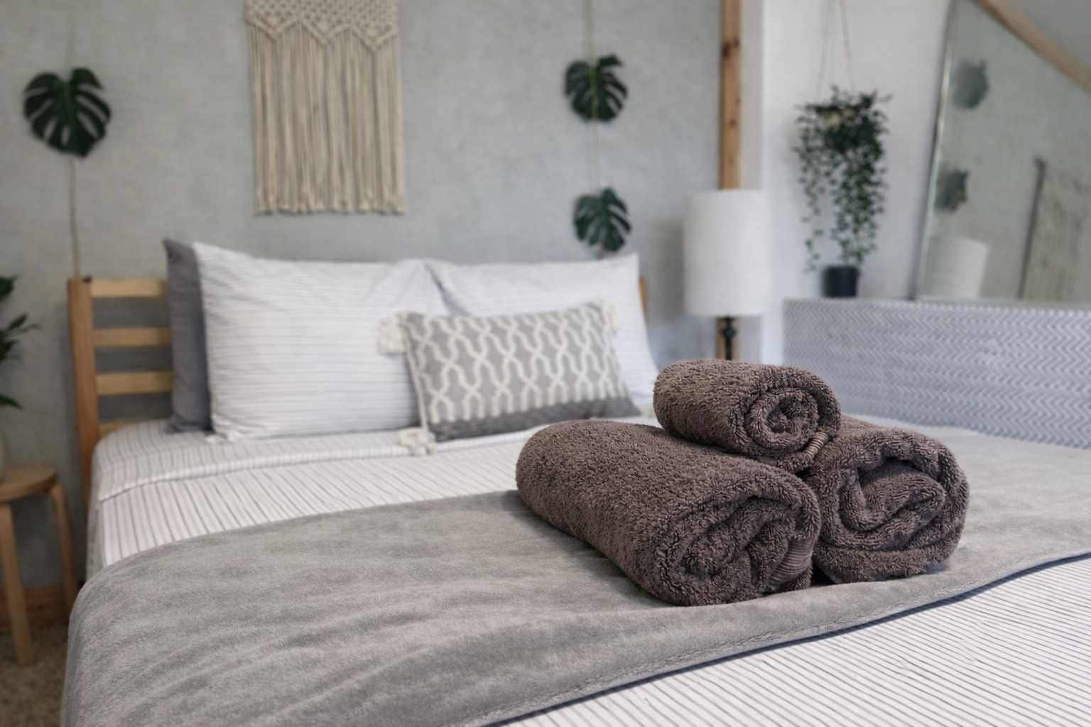 Een strijkplank/strijkijzer, wifi