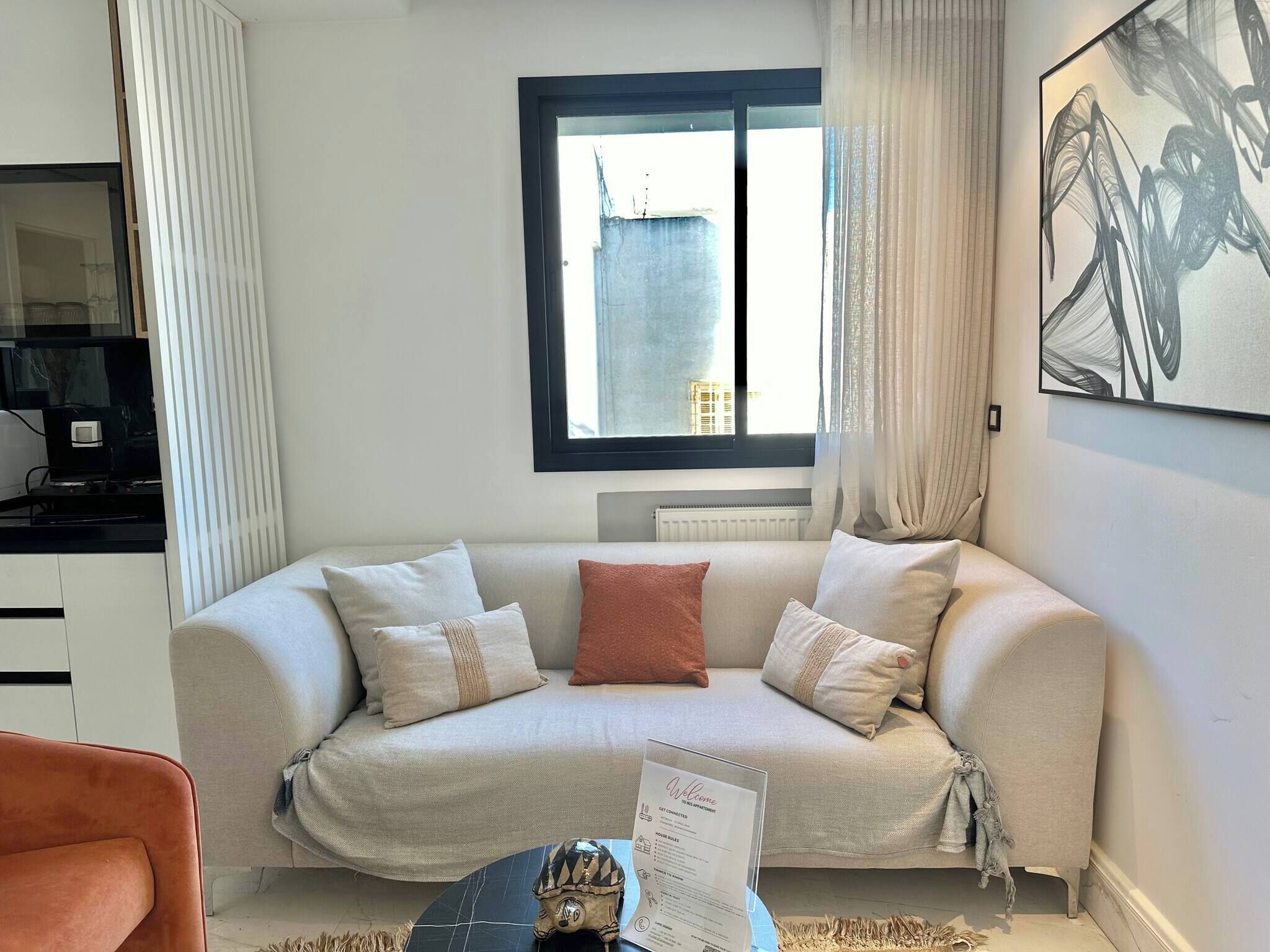 Apartment, 1 Bedroom | Living room