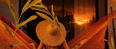 奢華頂層客房, 泳池景 | 住宿地面