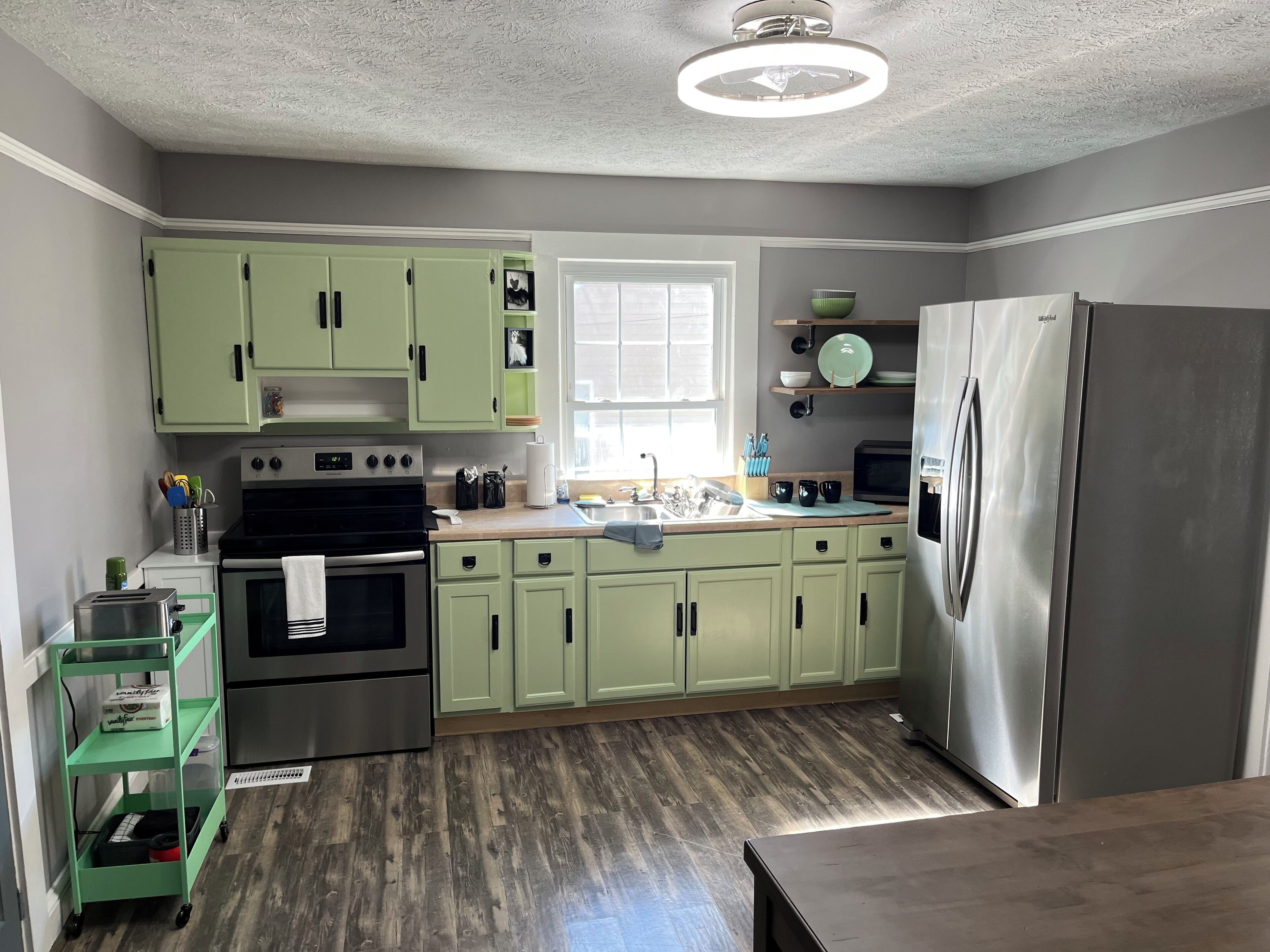 Microwave, oven, stovetop