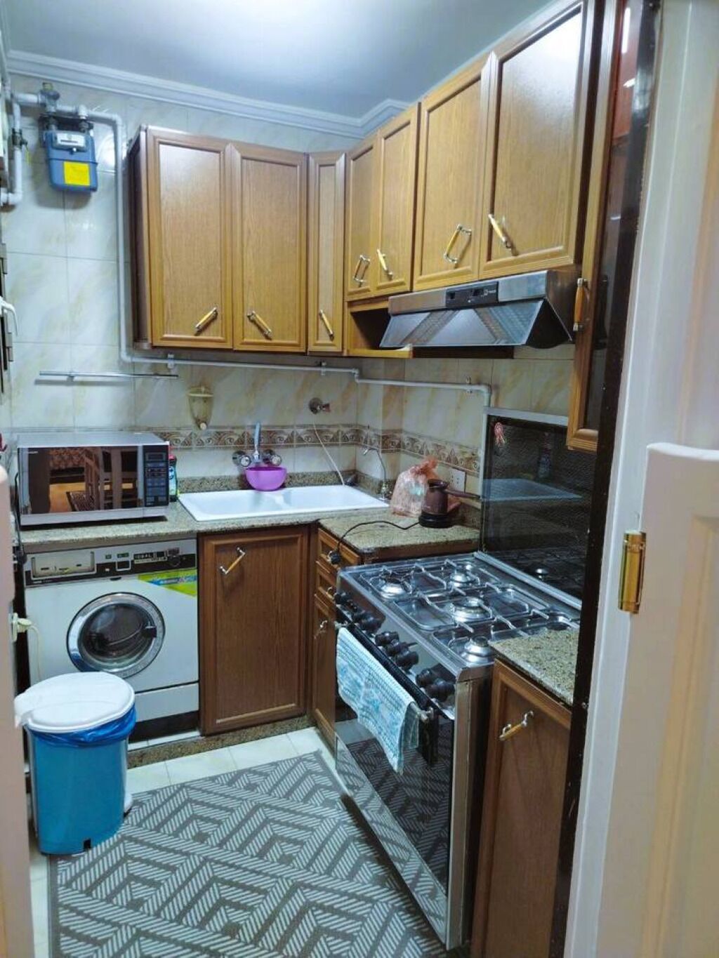 Microwave, oven, stovetop