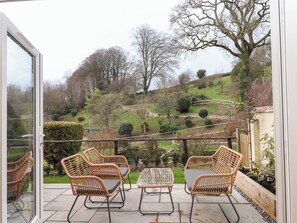 Terrace/patio - Garden Cottage at the Bowden Estate (Dartmouth)