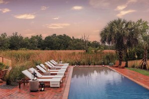 Outdoor pool, a heated pool - Luxurious Coastal Home | Heated Pool (Bay St. Louis)