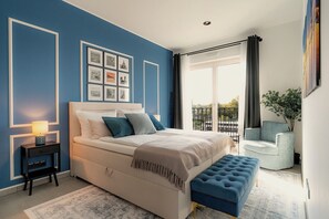1 bedroom, iron/ironing board, WiFi, bed sheets - Boutique apartment in Dresden's Hafencity (Dresden)