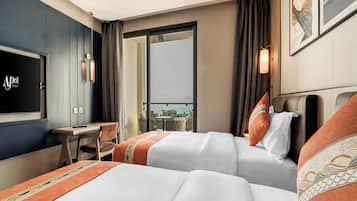 Deluxe Double or Twin Room, Balcony, Sea View