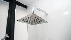 Superior Double Room, City View | Bathroom shower