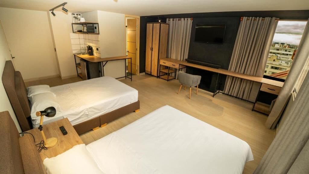 Skrivbord och gratis wi-fi