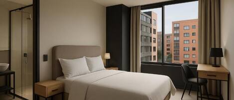 Schreibtisch, kostenloses WLAN