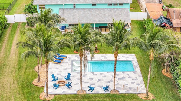 Außenpool, beheizter Pool