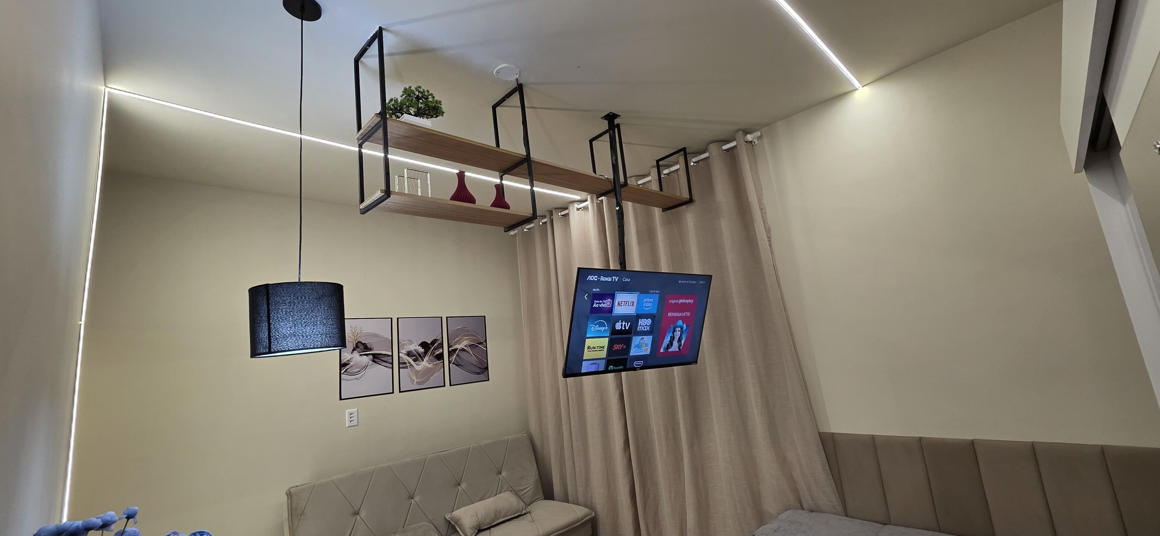 Apartamento superior, vista para a cidade | Parte interna