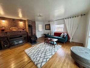 Smart TV, fireplace, books - Waterfront Escape w/ Private Pier • Minutes to BWI (Glen Burnie)