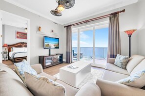 Condo, Multiple Beds (Ocean Reef 2203) | Living area - Ocean Reef 2203 (Panama City Beach)