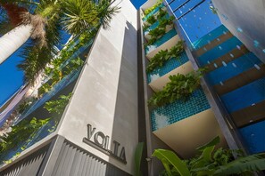 Exterior detail - Modern apartment near Fifth Avenue (Playa del Carmen)