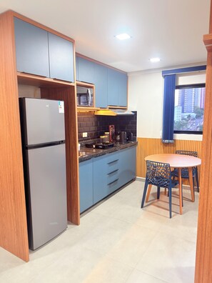 Private kitchen - NEW APARTMENT WITH GARAGE IN DOWNTOWN FOZ (Foz do Iguaçu)