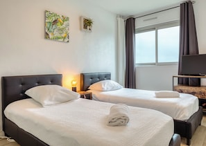 Iron/ironing board, WiFi, bed sheets - PERLE DE LA SEINE, superbe F3 vue seine et cathédrale (Rouen)