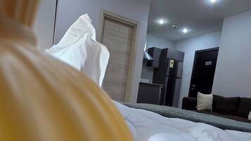 Suíte estúdio conforto, vista para a cidade | Parte interna