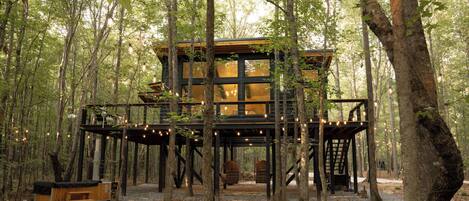 Overnattingsstedets uteområder